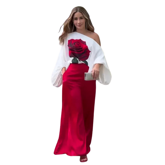Rosa | Blommigt set